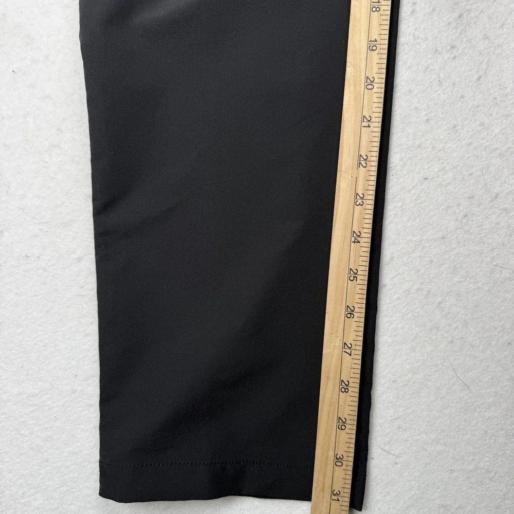Banana Republic Pants Mens 36x32 Black Dress Chino Straight Leg Polyester